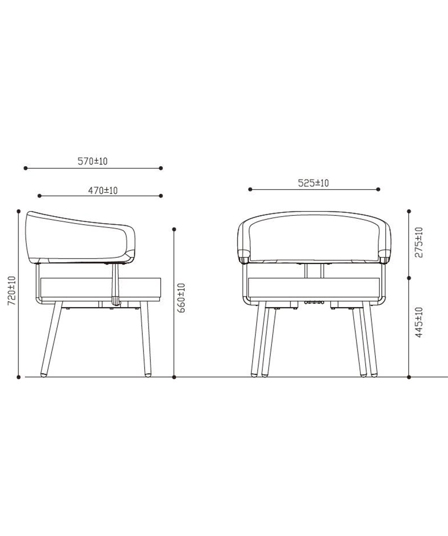 Ergol Alce L7105 Chair - 图片 10